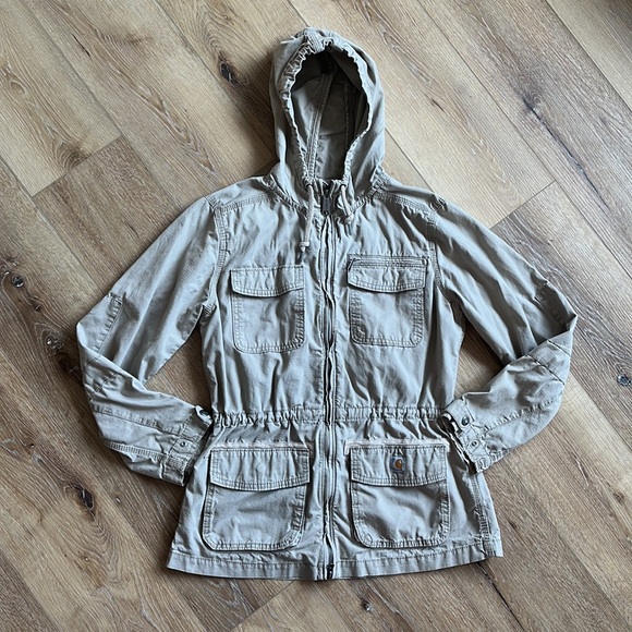 CARHARTT El Paso Utility Jacket Tan - Picture 2 of 16